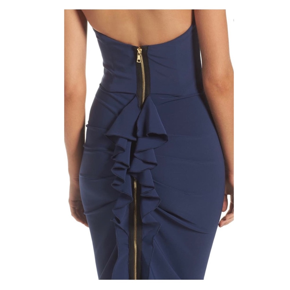 Strapless Ruffle Dress - Picture 4 of 6
